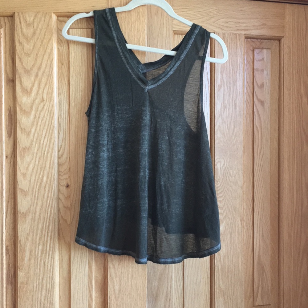Small Slightly sheer boho tank by we the free